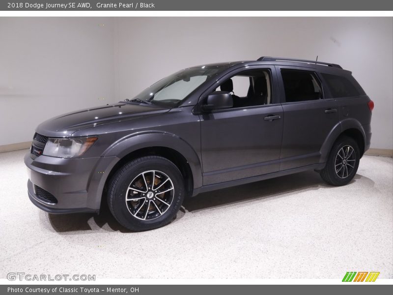 Granite Pearl / Black 2018 Dodge Journey SE AWD