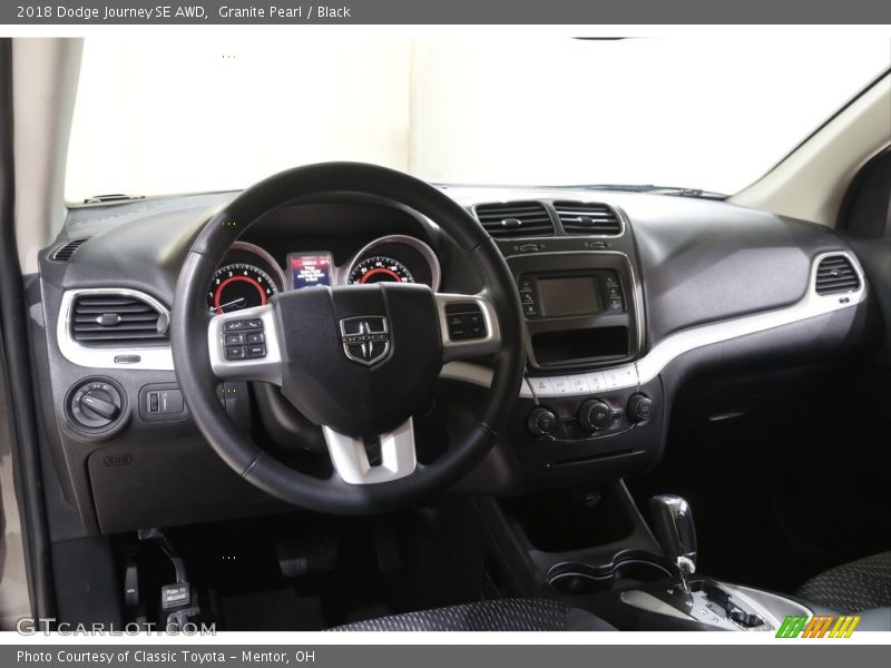 Granite Pearl / Black 2018 Dodge Journey SE AWD