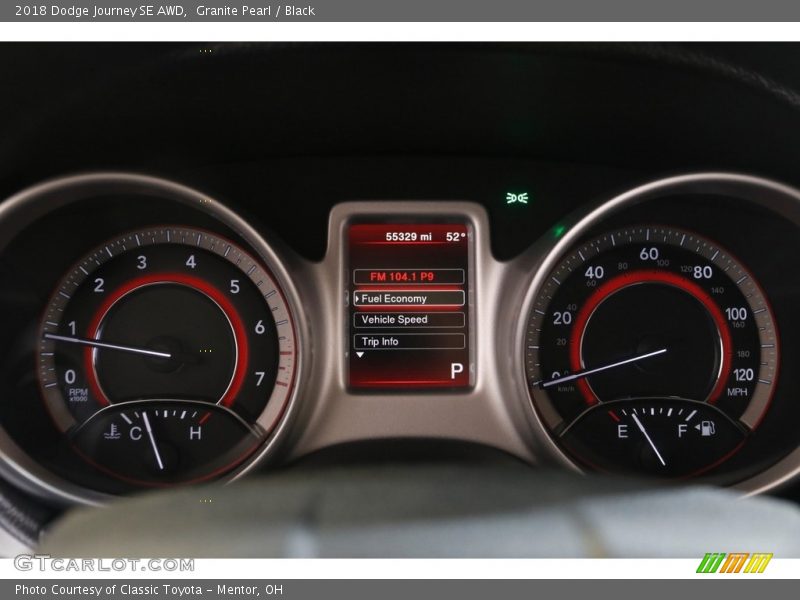 Granite Pearl / Black 2018 Dodge Journey SE AWD