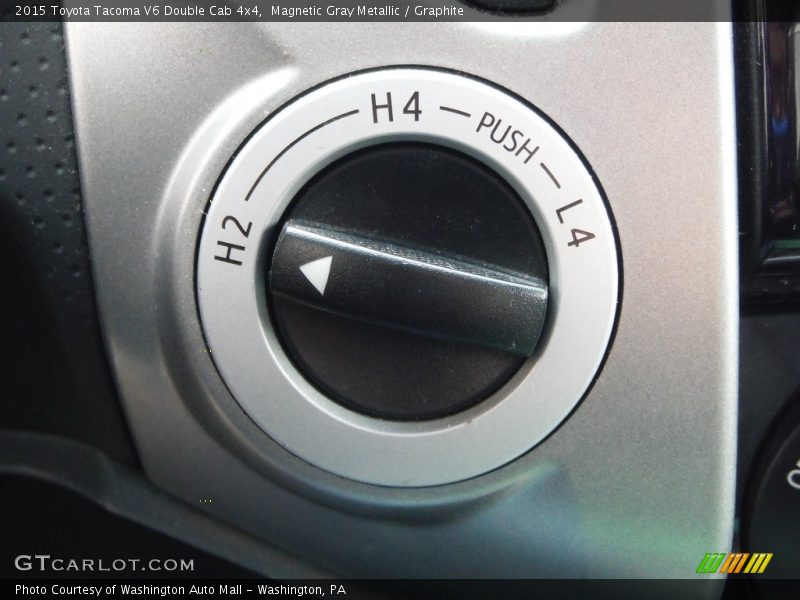 Magnetic Gray Metallic / Graphite 2015 Toyota Tacoma V6 Double Cab 4x4