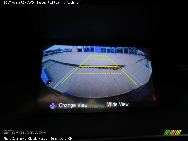 Basque Red Pearl II / Parchment 2017 Acura RDX AWD