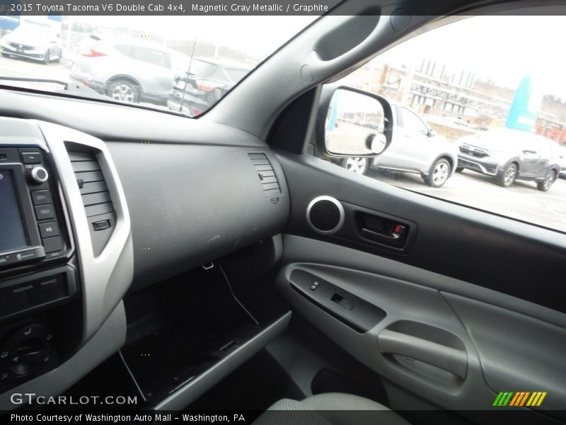 Magnetic Gray Metallic / Graphite 2015 Toyota Tacoma V6 Double Cab 4x4