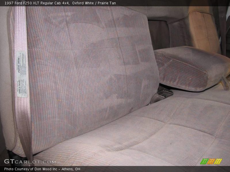 Oxford White / Prairie Tan 1997 Ford F250 XLT Regular Cab 4x4