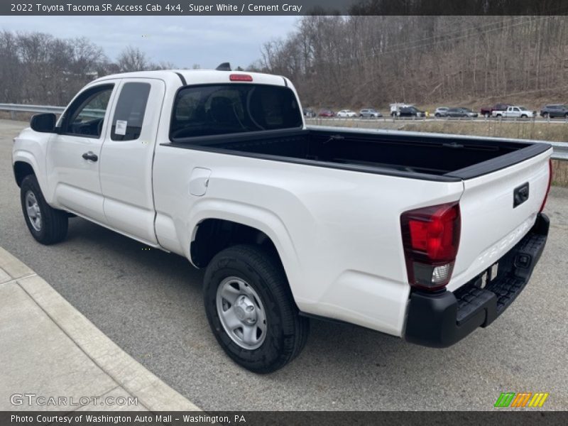  2022 Tacoma SR Access Cab 4x4 Super White