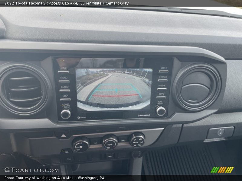Super White / Cement Gray 2022 Toyota Tacoma SR Access Cab 4x4