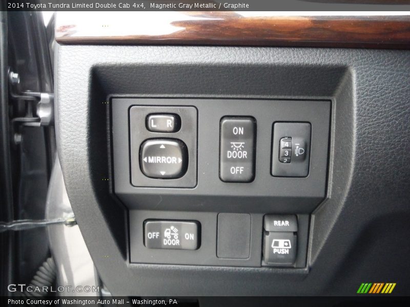 Controls of 2014 Tundra Limited Double Cab 4x4