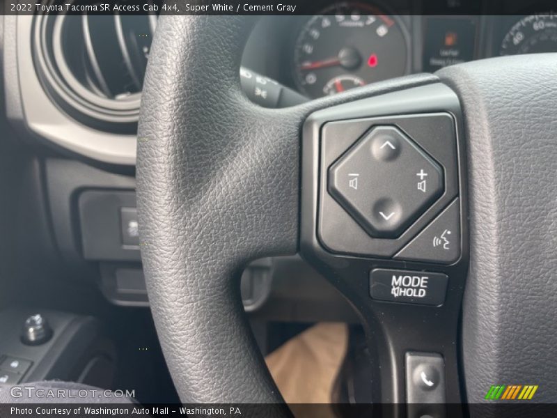  2022 Tacoma SR Access Cab 4x4 Steering Wheel