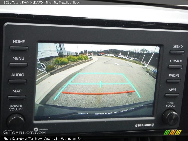 Silver Sky Metallic / Black 2021 Toyota RAV4 XLE AWD