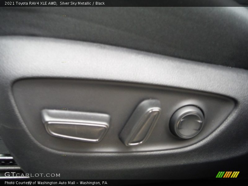 Silver Sky Metallic / Black 2021 Toyota RAV4 XLE AWD