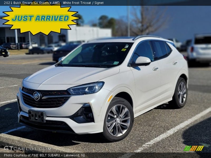 White Frost Tricoat / Signet 2021 Buick Encore GX Essence AWD
