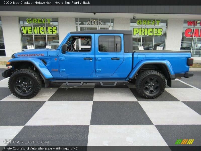 Hydro Blue Pearl / Black 2020 Jeep Gladiator Mojave 4x4
