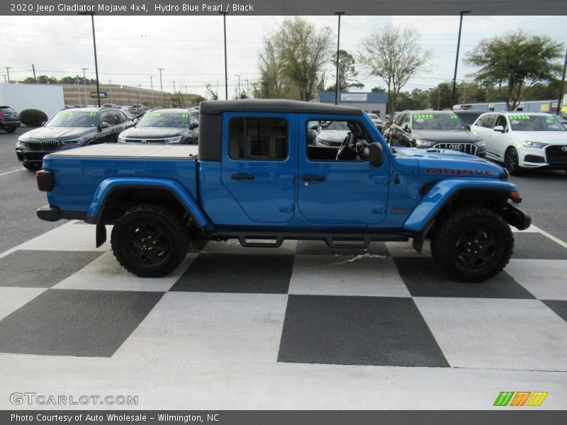 Hydro Blue Pearl / Black 2020 Jeep Gladiator Mojave 4x4