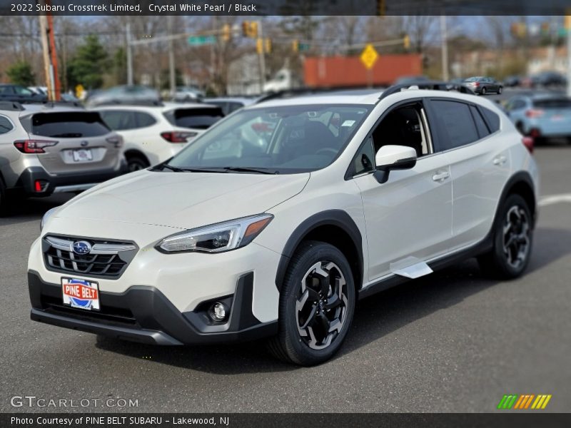 Crystal White Pearl / Black 2022 Subaru Crosstrek Limited