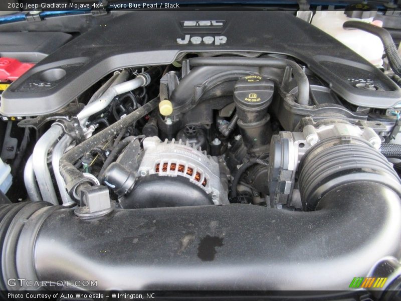 Hydro Blue Pearl / Black 2020 Jeep Gladiator Mojave 4x4