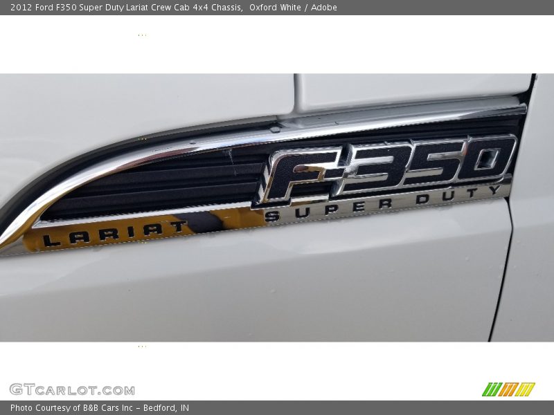  2012 F350 Super Duty Lariat Crew Cab 4x4 Chassis Logo