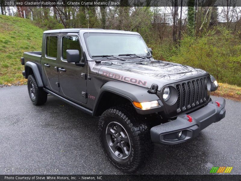 Granite Crystal Metallic / Black 2021 Jeep Gladiator Rubicon 4x4