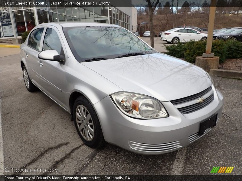 Silver Ice Metallic / Ebony 2010 Chevrolet Cobalt LT Sedan