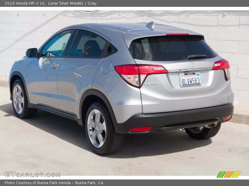 Lunar Silver Metallic / Gray 2019 Honda HR-V LX