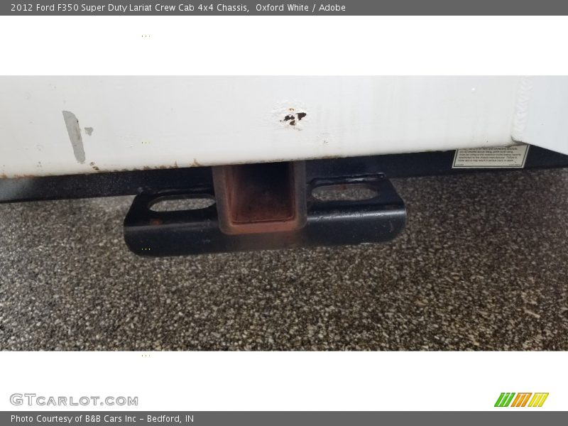 Oxford White / Adobe 2012 Ford F350 Super Duty Lariat Crew Cab 4x4 Chassis