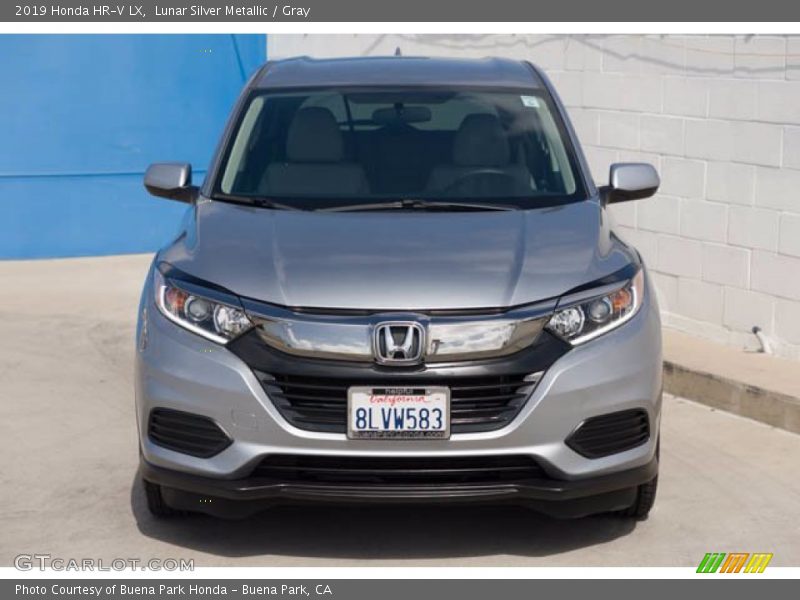 Lunar Silver Metallic / Gray 2019 Honda HR-V LX