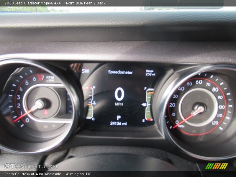 Hydro Blue Pearl / Black 2020 Jeep Gladiator Mojave 4x4