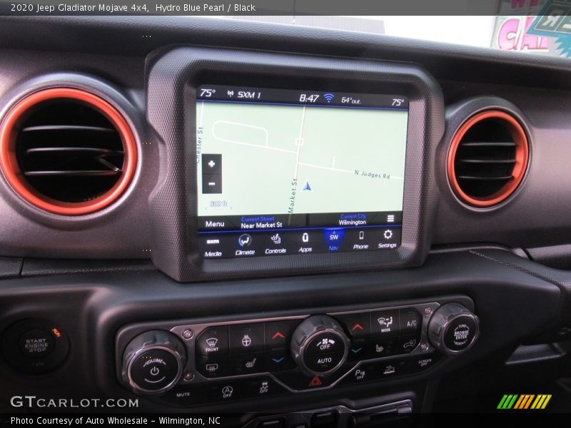 Hydro Blue Pearl / Black 2020 Jeep Gladiator Mojave 4x4