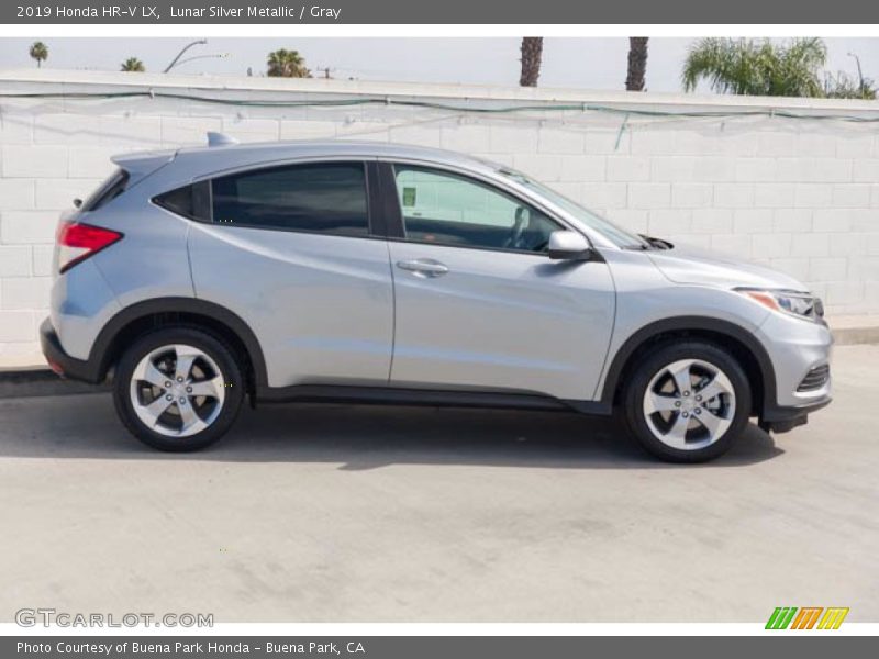 Lunar Silver Metallic / Gray 2019 Honda HR-V LX