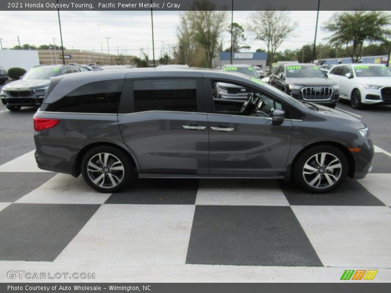 Pacific Pewter Metallic / Gray 2021 Honda Odyssey Touring