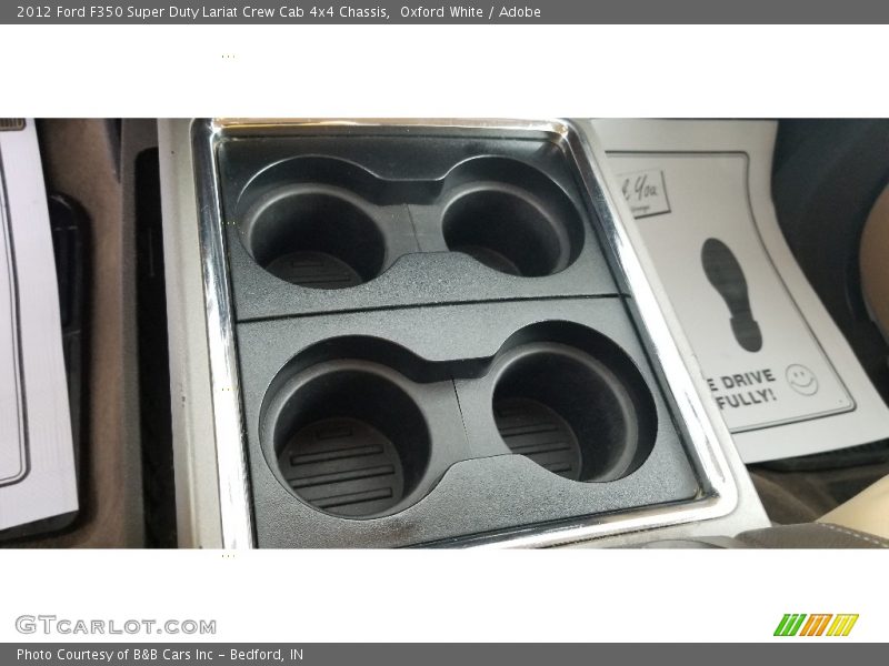 Oxford White / Adobe 2012 Ford F350 Super Duty Lariat Crew Cab 4x4 Chassis