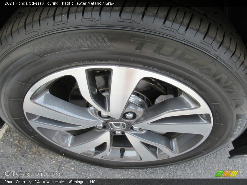 Pacific Pewter Metallic / Gray 2021 Honda Odyssey Touring