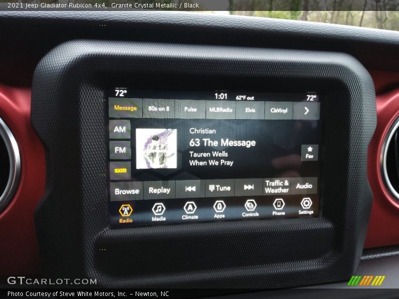 Granite Crystal Metallic / Black 2021 Jeep Gladiator Rubicon 4x4