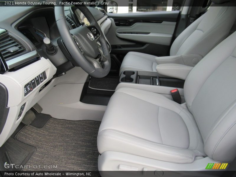 Pacific Pewter Metallic / Gray 2021 Honda Odyssey Touring