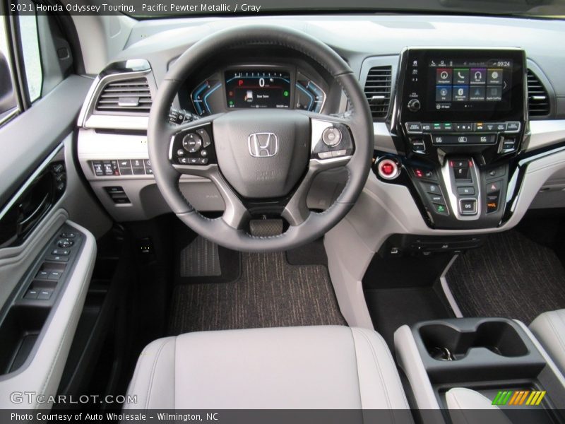 Pacific Pewter Metallic / Gray 2021 Honda Odyssey Touring