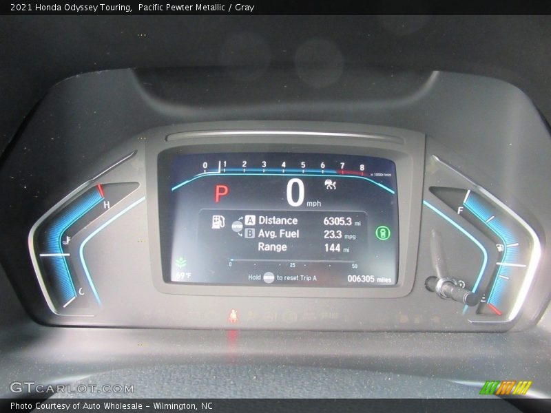 Pacific Pewter Metallic / Gray 2021 Honda Odyssey Touring