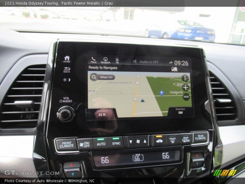 Pacific Pewter Metallic / Gray 2021 Honda Odyssey Touring