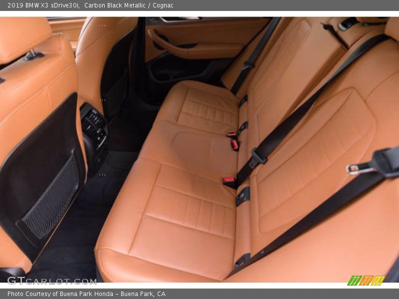 Carbon Black Metallic / Cognac 2019 BMW X3 sDrive30i