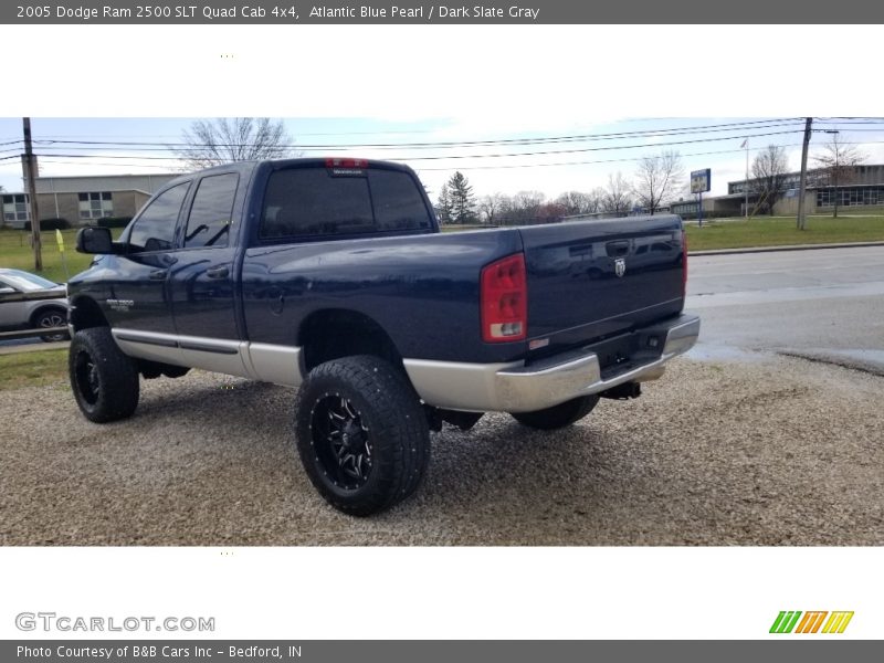 Atlantic Blue Pearl / Dark Slate Gray 2005 Dodge Ram 2500 SLT Quad Cab 4x4