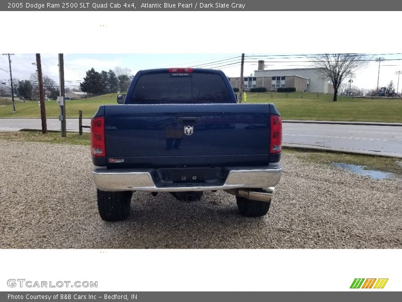 Atlantic Blue Pearl / Dark Slate Gray 2005 Dodge Ram 2500 SLT Quad Cab 4x4