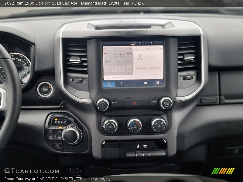 Diamond Black Crystal Pearl / Black 2022 Ram 1500 Big Horn Quad Cab 4x4
