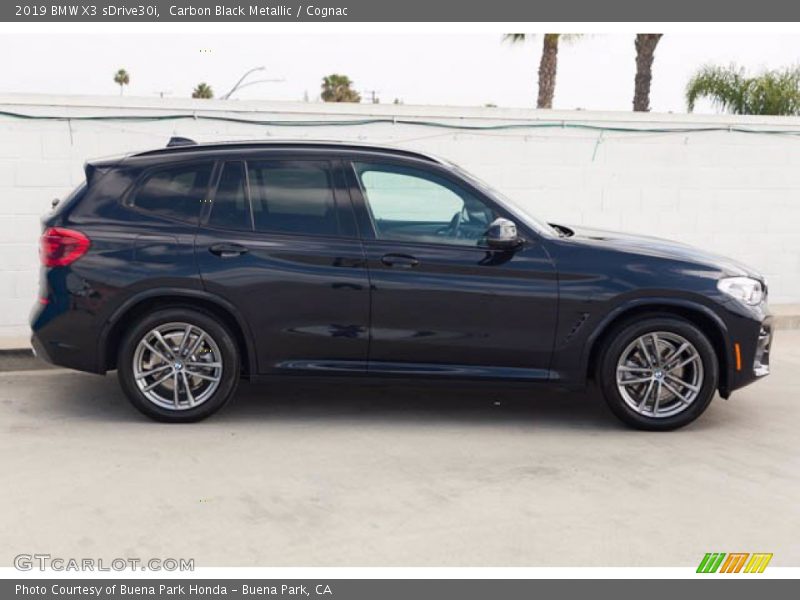 Carbon Black Metallic / Cognac 2019 BMW X3 sDrive30i