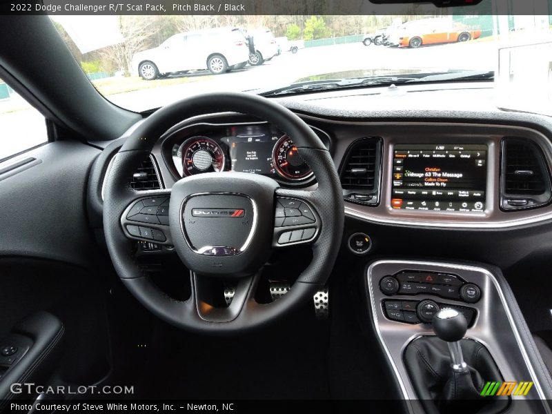Pitch Black / Black 2022 Dodge Challenger R/T Scat Pack