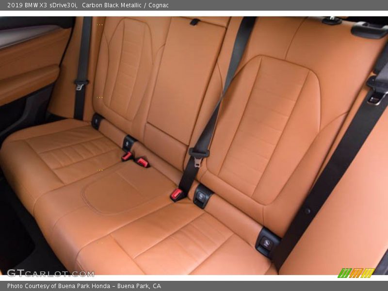 Carbon Black Metallic / Cognac 2019 BMW X3 sDrive30i