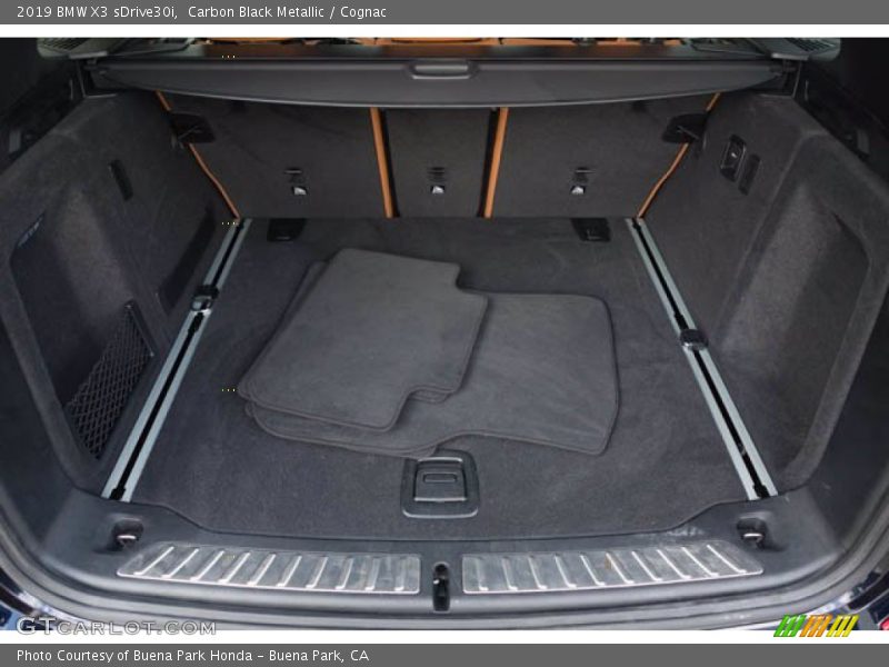 Carbon Black Metallic / Cognac 2019 BMW X3 sDrive30i
