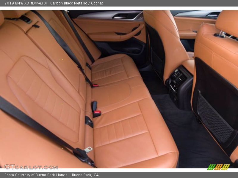 Carbon Black Metallic / Cognac 2019 BMW X3 sDrive30i