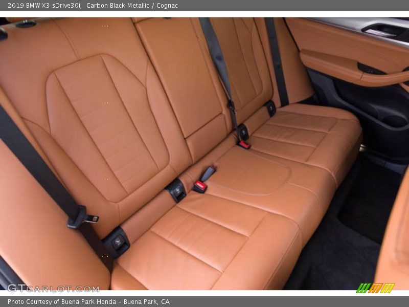 Carbon Black Metallic / Cognac 2019 BMW X3 sDrive30i