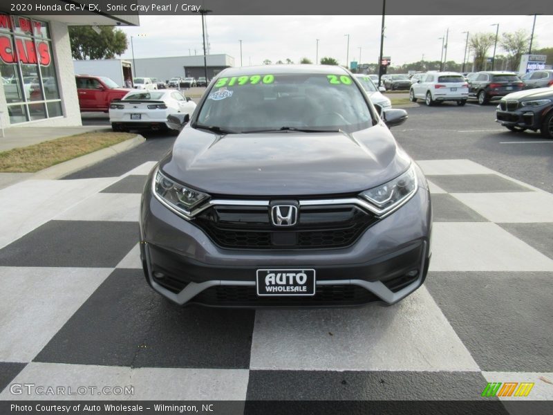Sonic Gray Pearl / Gray 2020 Honda CR-V EX