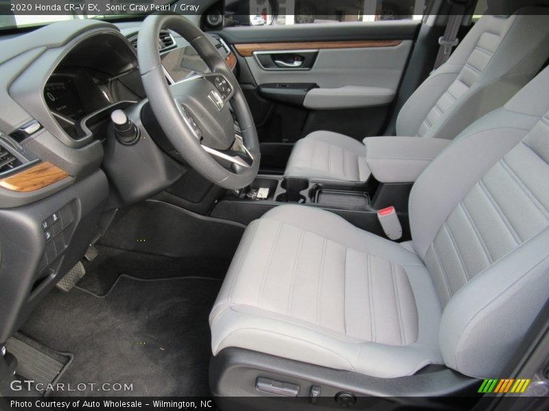 Sonic Gray Pearl / Gray 2020 Honda CR-V EX