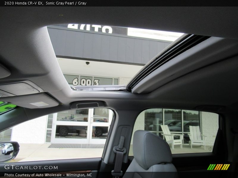 Sonic Gray Pearl / Gray 2020 Honda CR-V EX