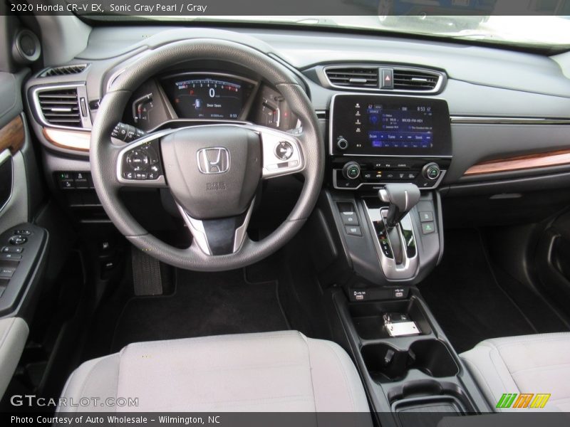 Sonic Gray Pearl / Gray 2020 Honda CR-V EX
