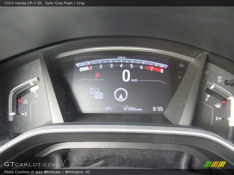 Sonic Gray Pearl / Gray 2020 Honda CR-V EX